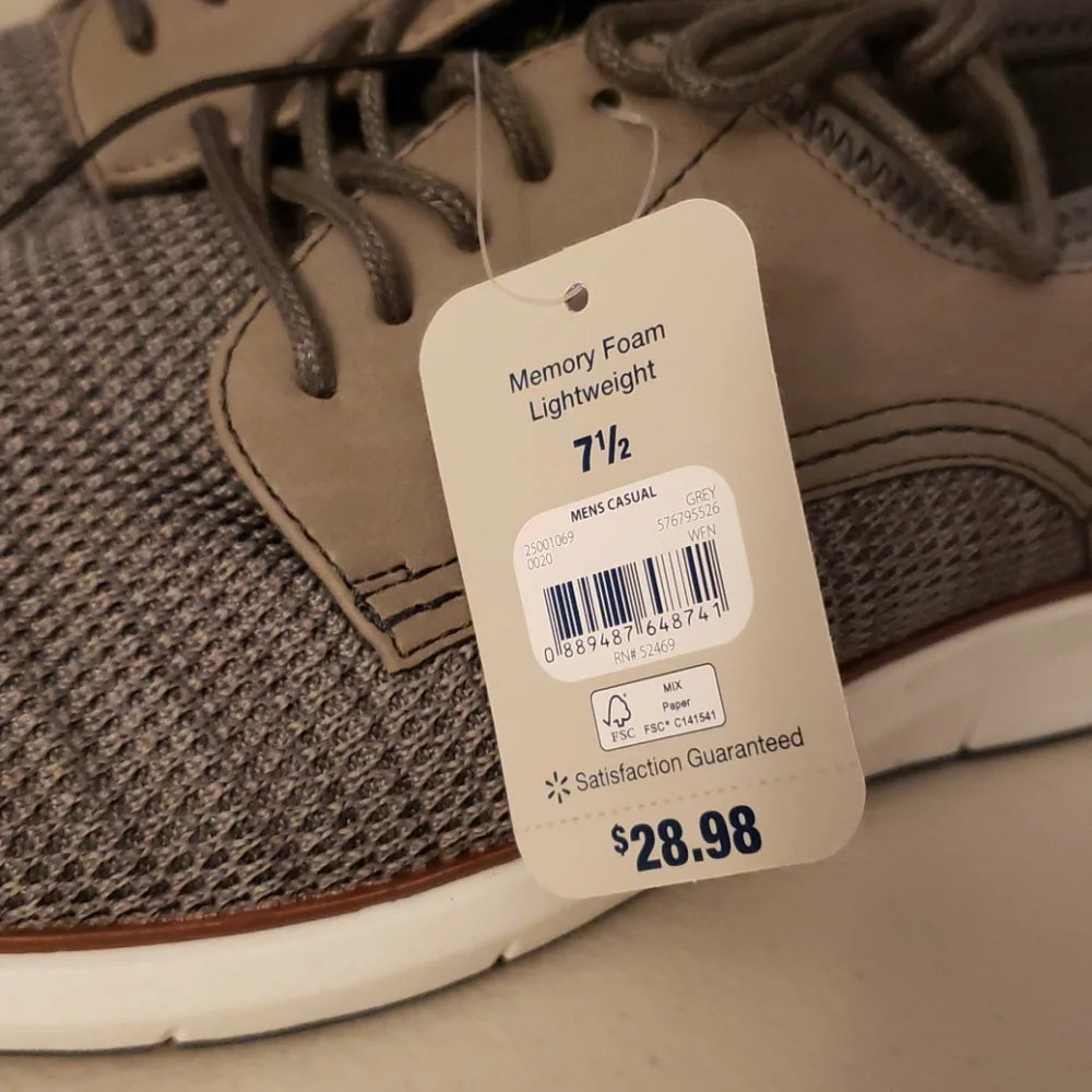 George Memory Foam Lightweight Gary Shoes‎